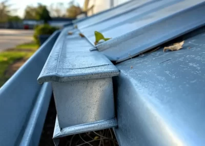 Steel gutter